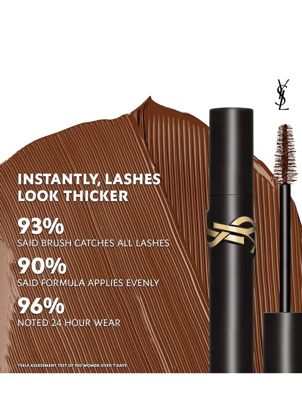 Yves Saint Laurent Mascara in Brown Full Size BNIB✨✨ FREE GIFT✨